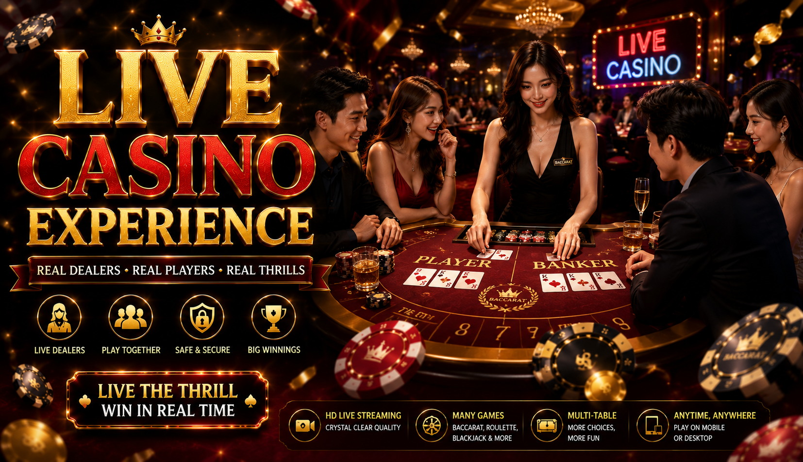 Sexy Baccarat Live Dealer Games