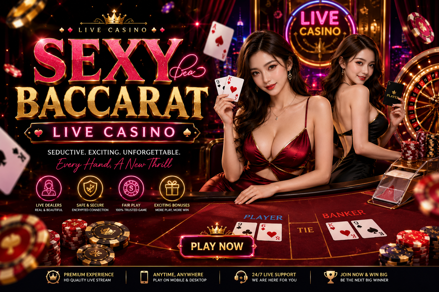Sexy Baccarat Malaysia Official Site